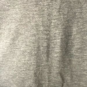 Grey Cotton Polyester T Shirt